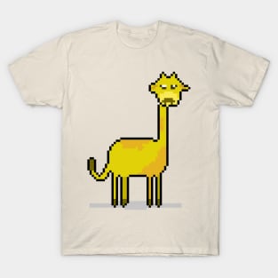 Pixel Paws on Fashion Giraffe T-Shirt